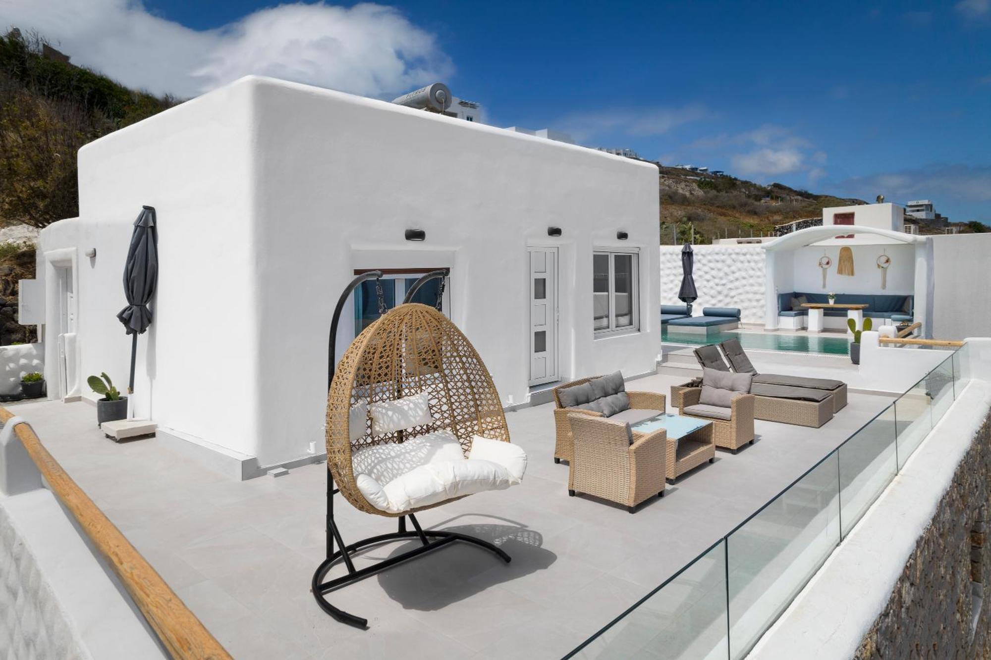 Dream Villa Santorini Vourvoulos Экстерьер фото