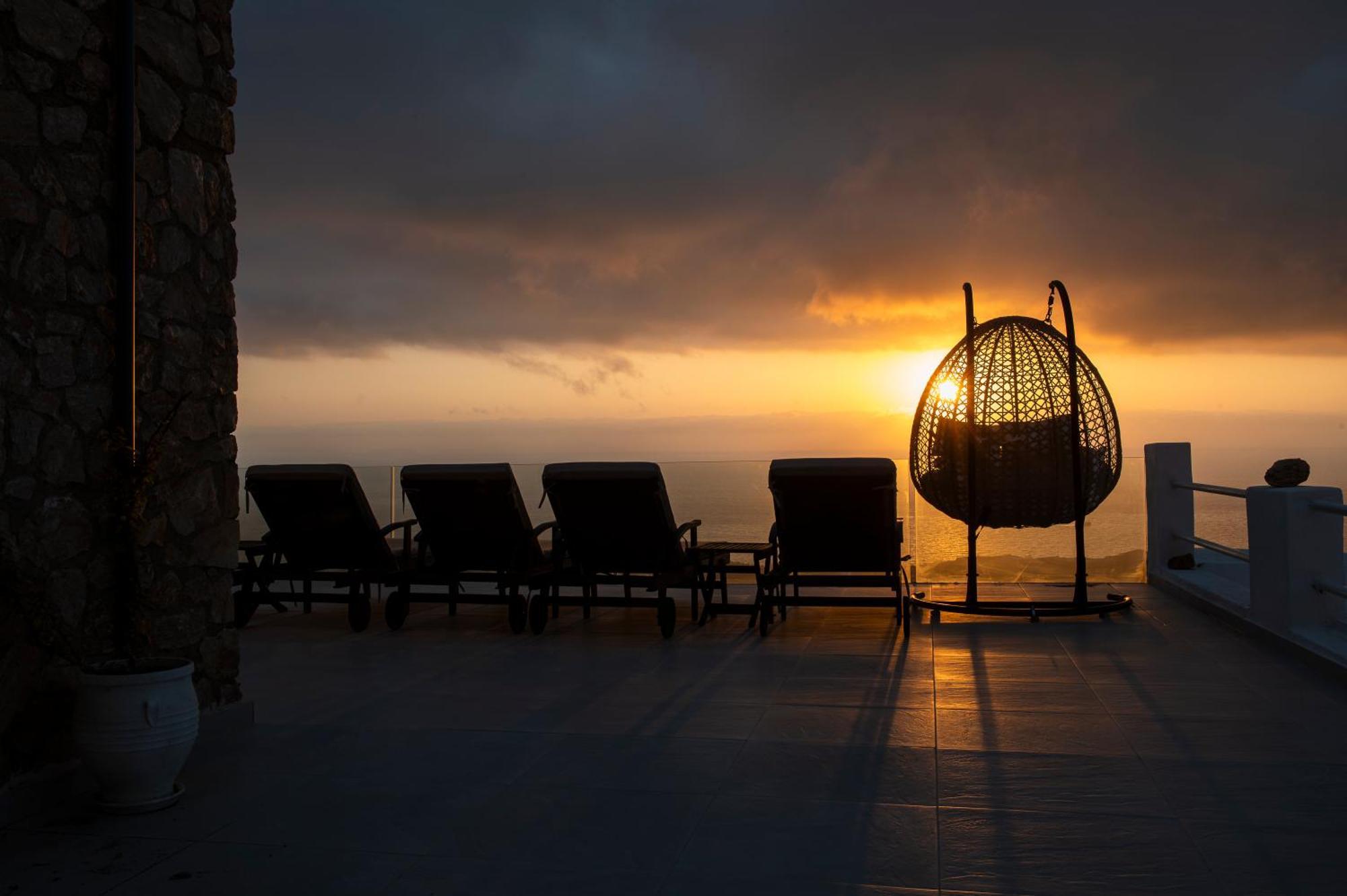 Dream Villa Santorini Vourvoulos Экстерьер фото