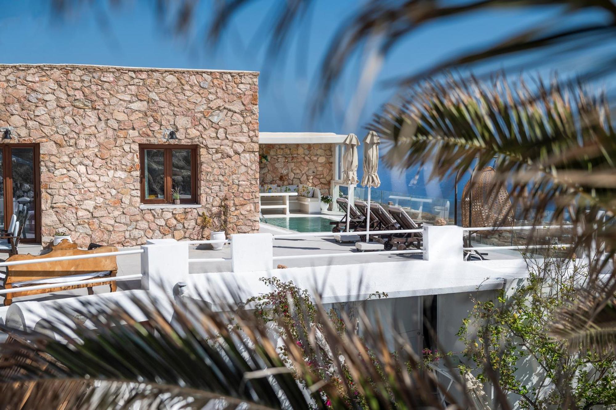 Dream Villa Santorini Vourvoulos Экстерьер фото