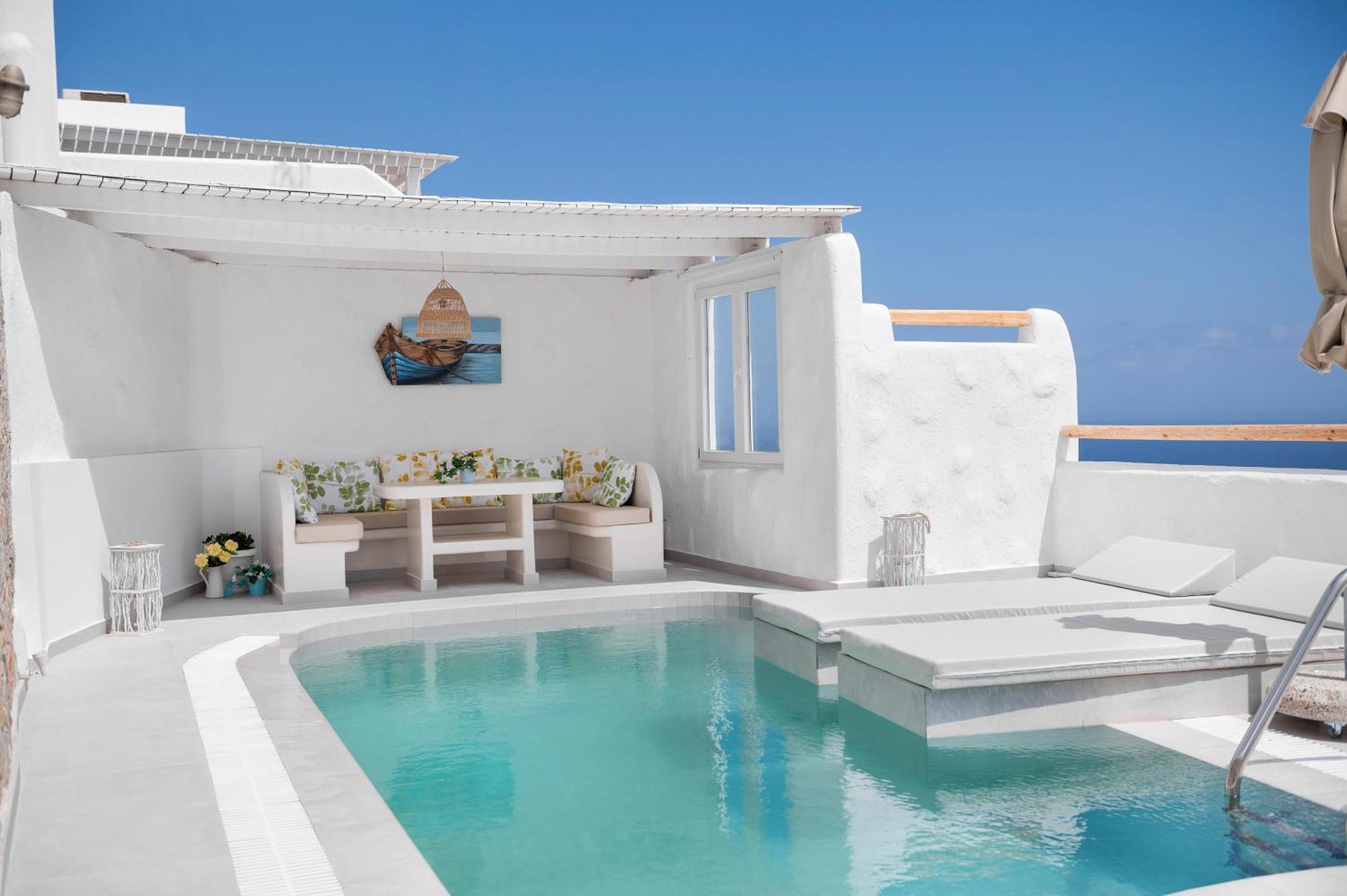 Dream Villa Santorini Vourvoulos Экстерьер фото