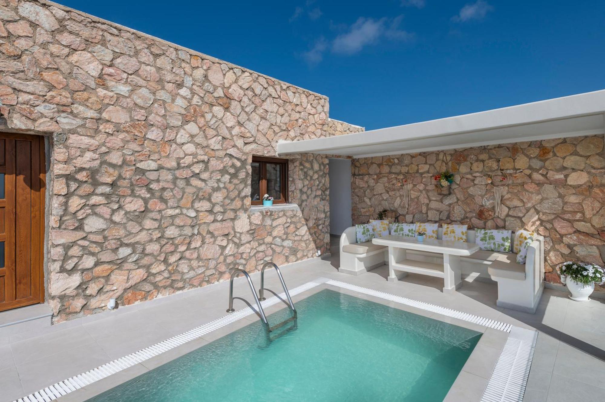 Dream Villa Santorini Vourvoulos Экстерьер фото